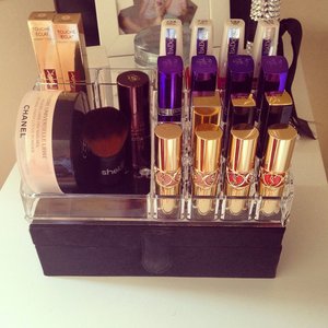 New way to store my favorite lipsticks! 