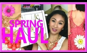 SPRING CLOTHING HAUL! LBB, DRESSES, SHOES, PJS, TJMAXX, DAILYLOOK - AprilAthena7