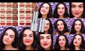 Buxom Full Force Plumping Lipstick Swatches & Review