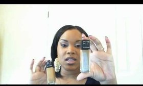 Maybelline Fit Me Foundation Review #320 and #350