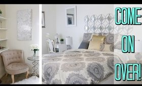 Bright + Relaxing Bedroom Makeover! Budget Friendly Too!