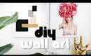 3 EASY DIY WALL ART + ROOM DECOR IDEAS FOR TEENAGERS 2018 | Nastazsa