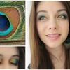 Peacock Inspired Makeup