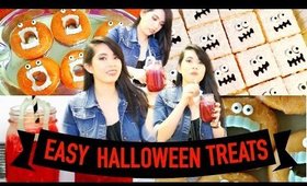 EASY NO BAKE DIY HALLOWEEN TREATS!