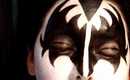 HALLOWEEN-KISS Gene Simmons The Demon Make Up Tutorial Pt 1