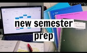 Preparing for a New Semester: packing, meal prep and organizing | 2020
