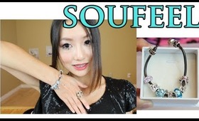 Soufeel Personal Charm Bracelet Review & Demo - How to assemble charm bracelet