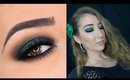 Green Glittery Smokey Eye Holiday Makeup Tutorial | Makeup Geek Cosmetics Sparklers