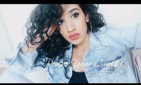 Revive Your Curls! My Curly Hair Routine ~ 2nd And 3rd Day Hair| CillasMakeup88