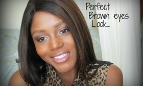 Perfect Eyeshadow Tutorial For Brown Eyes!