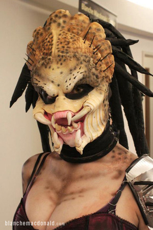 Special FX student Makeup by Blanche Macdonald Global Makeup student Jamie Minnie, finalist at the 2013 IMATS Vancouver!