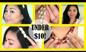 5 ACCESSORIES UNDER $10!