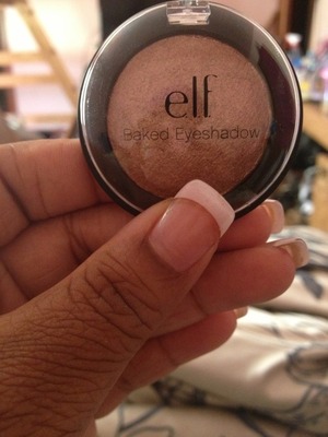 I for one am a die hard ELF fan. Especially their eyeshadow. I have the neutral palette which I will post tomorrow and I have this single baked eyeshadow. Personally, I love it. It's so shimmery but not too shimmery. I use it as an everyday look and it's simply amazing. I would recommend it to anyone. xx