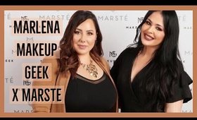 MARLENA MAKEUP GEEK FASHION LAUNCH!! MARSTE