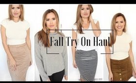 Fall Try On Haul
