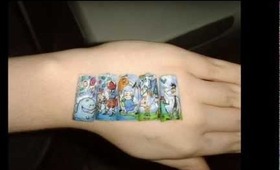 Cartoon Character nail art CharmingDesings4you for Austin category