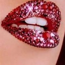 Red Sparkly Lips