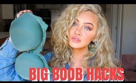 10 BIG BOOB LIFE HACKS !✨ sorry mom