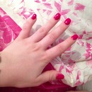 pink nails! 