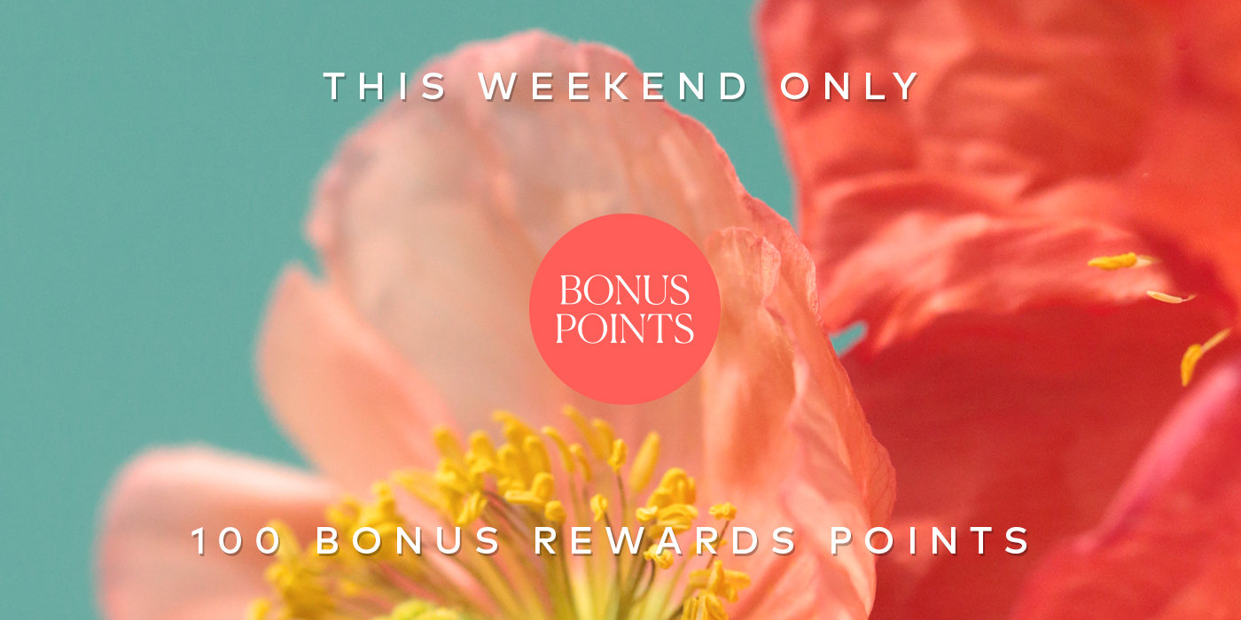 Earn bonus rewards points with your qualifying Good Molecules purchase this weekend only.