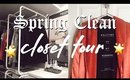 Spring Clean My Closet With Me 🌟 Closet Tour 🌟