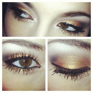 Gold from my new Lorac palate :)