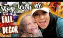 SHOP WITH ME FOR FALL DECOR!! Home Goods & Target | Follow Me Around Vlog #3