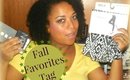 TAGGED! | The Fall Favorites Tag