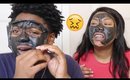 HILARIOUS PAINFUL BLACK MASK PEEL OFF