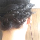 my braided hair 