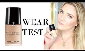 GIORGIO ARMANI LASTING SILK UV FOUNDATION FIRST IMPRESSIONS & WEAR TEST