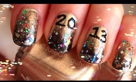 NEW YEARS NAILS!!