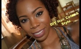 DIY Hair Color & Style Tutorial