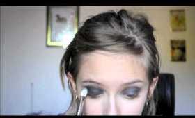 Easy Black Smokey Eye Make Up Tutorial