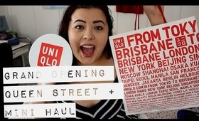 Grand Opening Queen Street Brisbane UNIQLO | Mini Haul