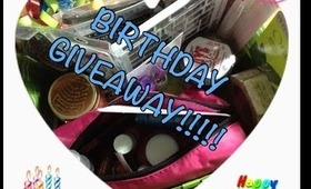 Birthday Giveaway!