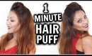 EASY & QUICK EVERYDAY PUFF HAIRSTYLE │Perfect Pouf Tutorial for College, Work, School for Thin Hair