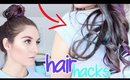 10 Hair HACKS You've NEVER Seen Before!!