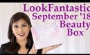 LookFantastic Beauty Box September 2018, ADVENT CALENDAR CODE