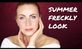 Thank you!! + Summer Glowy Makeup with Fake Freckles