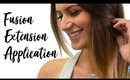 Fusion Hair Extensions - Application | Instant Beauty ♡