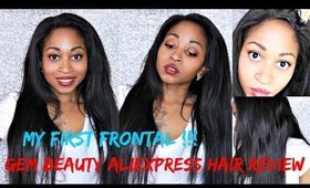 Lace Frontal for Beginners | Start To Finish | No Glue, No Sew ,No Tape