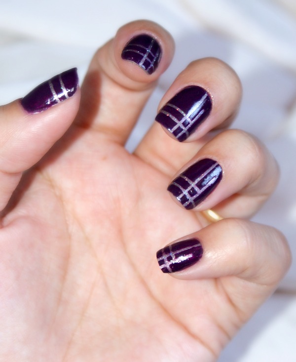 Purple with stripes | Camila O.'s (descontraidas) Photo | Beautylish