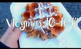 Vlogmas 10-11-14 : Gaufre et tatouage