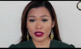 2012 Holiday Party Makeup Look 2 - bulaklak lavapie