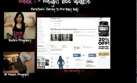 Week 1 :: Weight Loss update/vlog (Post Pregnancy)