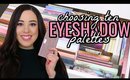 IF I COULD ONLY KEEP 10 EYESHADOW PALETTES!