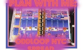 Plan With Me: Oddloop NYC Spread | 7BearSarah