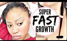 How To Get Long Hair OVERNIGHT To Grow Hair QUICK | Long Relaxed Hair 2018