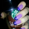 Purple nails